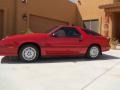 1986 Flash Red Dodge Daytona Turbo Z CS  photo #32