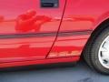 1986 Flash Red Dodge Daytona Turbo Z CS  photo #42