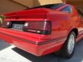 1986 Flash Red Dodge Daytona Turbo Z CS  photo #51