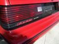 1986 Flash Red Dodge Daytona Turbo Z CS  photo #53