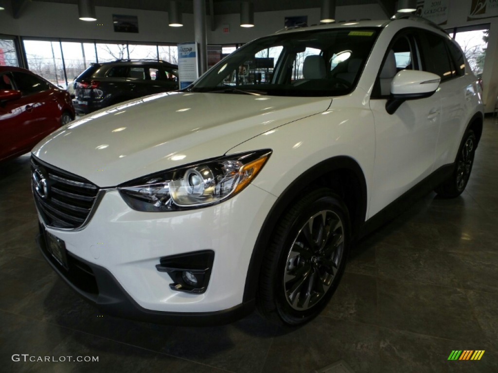 2016 Crystal White Pearl Mica Mazda Cx 5 Grand Touring Awd