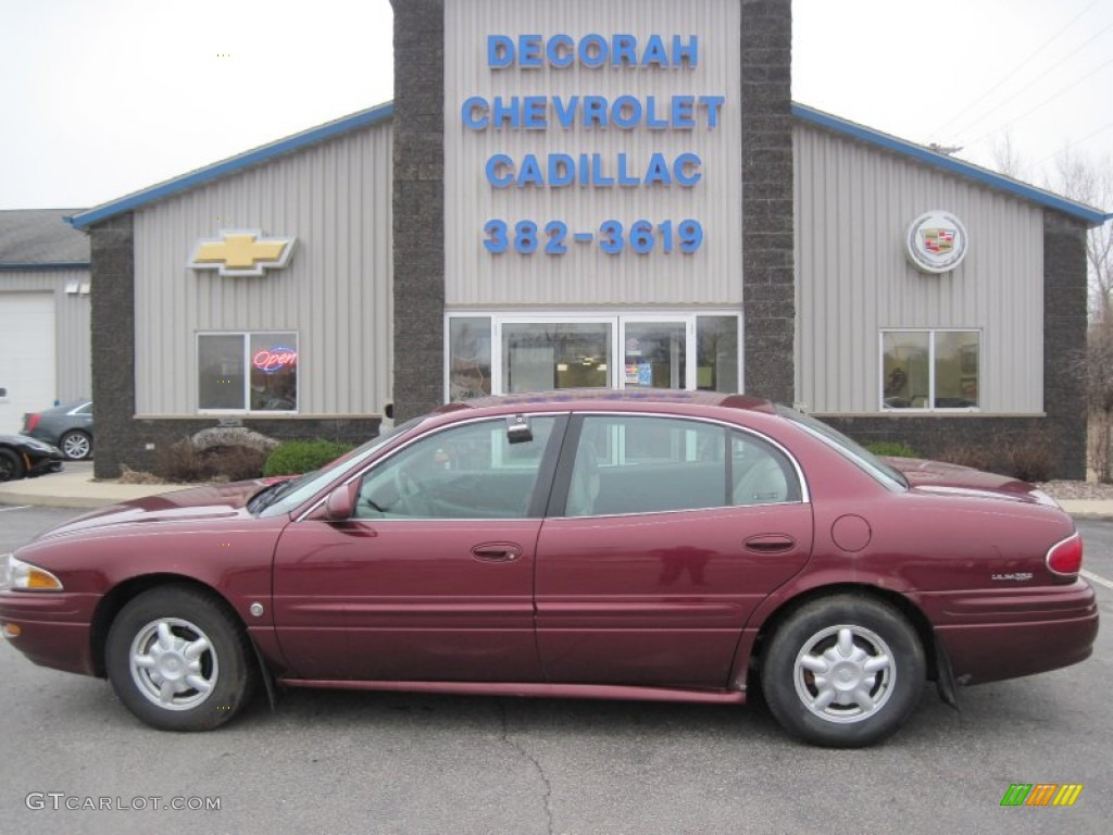 2001 LeSabre Custom - Medium Red Pearl / Taupe photo #1