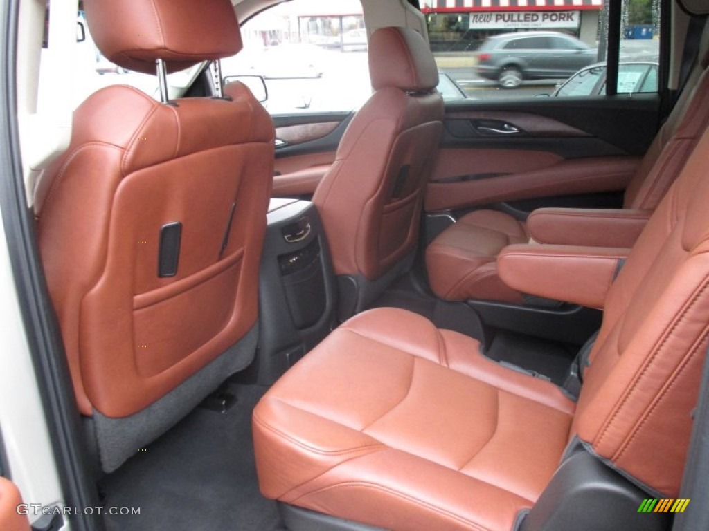 2015 Cadillac Escalade ESV Premium 4WD Rear Seat Photo #102930206