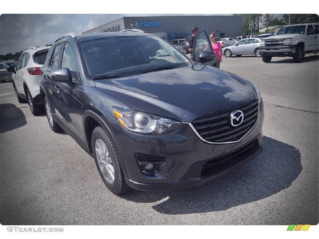 Meteor Gray Mica 2016 Mazda CX-5 Touring Exterior Photo #102930266