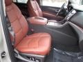 Kona Brown/Jet Black 2015 Cadillac Escalade ESV Premium 4WD Interior Color
