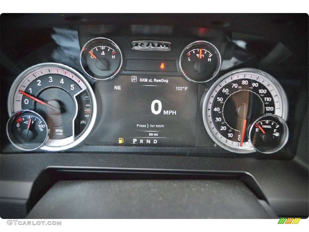 2015 Ram 2500 Laramie Crew Cab Gauges Photos