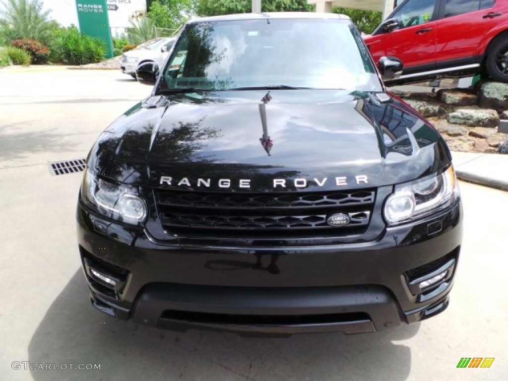 2014 Range Rover Sport Autobiography - Santorini Black Metallic / Ebony/Tan/Tan photo #5