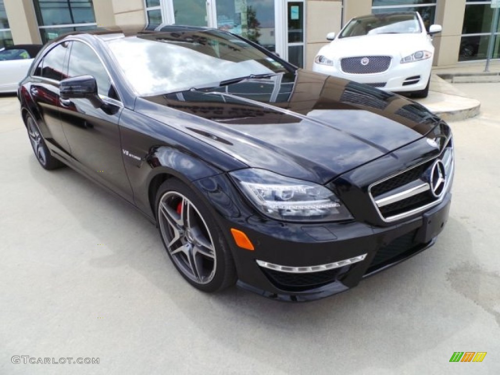 Black 2013 Mercedes-Benz CLS 63 AMG Exterior Photo #102932453