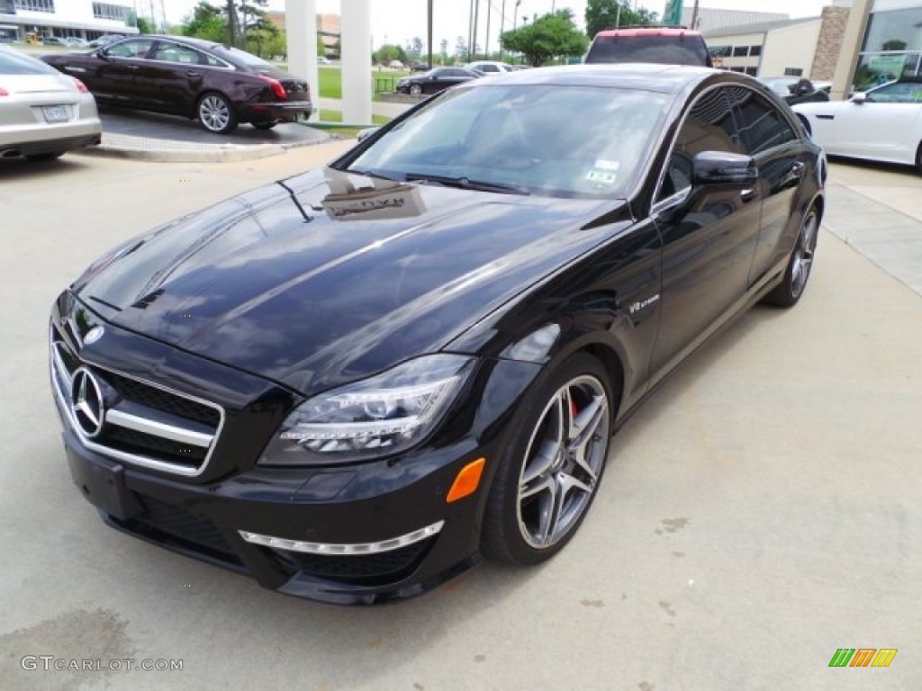 Black 2013 Mercedes-Benz CLS 63 AMG Exterior Photo #102932486