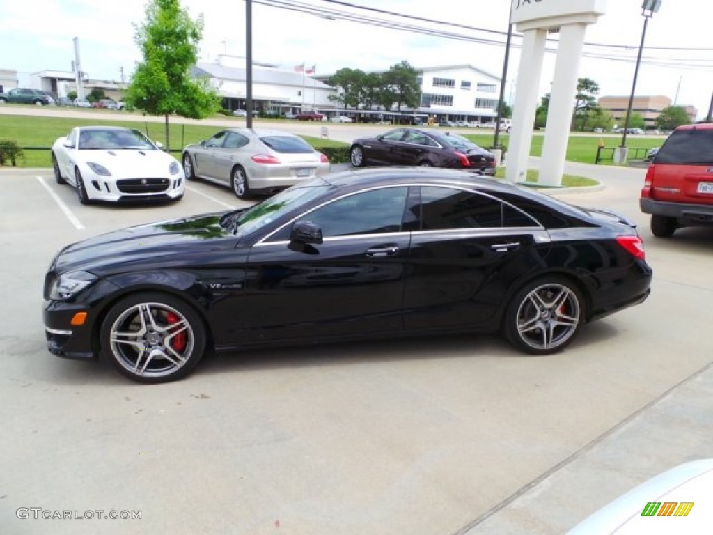 Black 2013 Mercedes-Benz CLS 63 AMG Exterior Photo #102932500