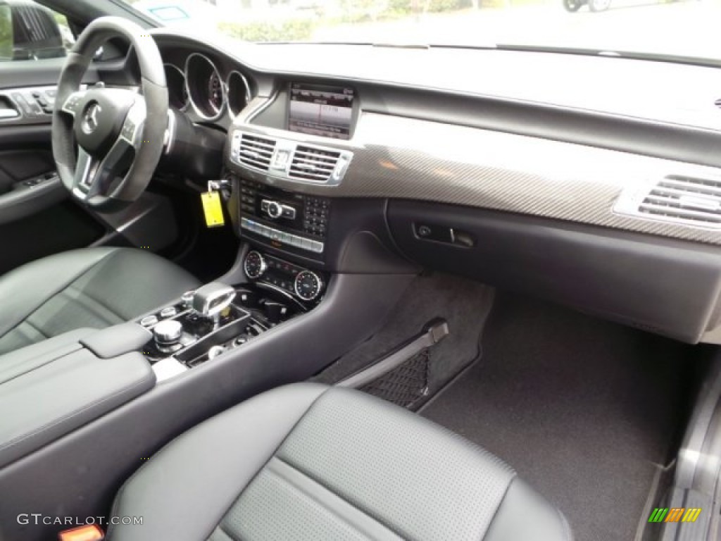 Black Interior 2013 Mercedes-Benz CLS 63 AMG Photo #102932864