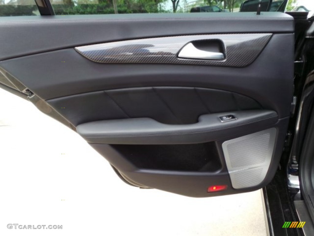2013 Mercedes-Benz CLS 63 AMG Black Door Panel Photo #102933104