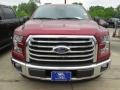 2015 Ruby Red Metallic Ford F150 XLT SuperCrew  photo #5