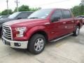 2015 Ruby Red Metallic Ford F150 XLT SuperCrew  photo #6