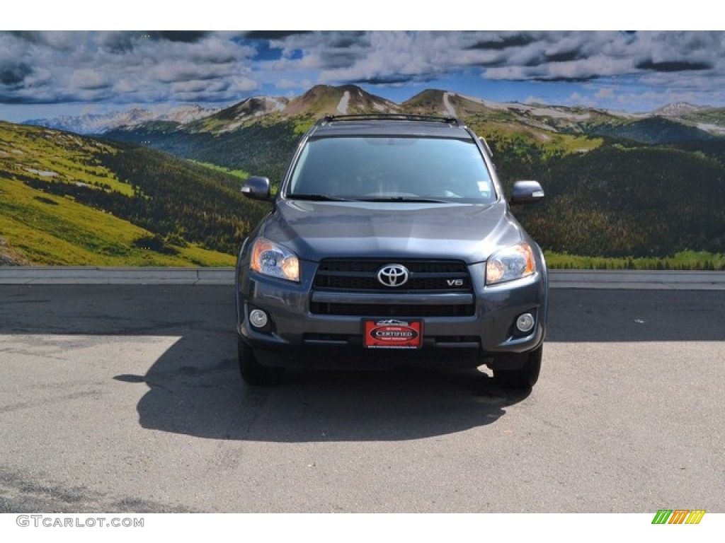 2011 RAV4 V6 Sport 4WD - Magnetic Gray Metallic / Dark Charcoal photo #4