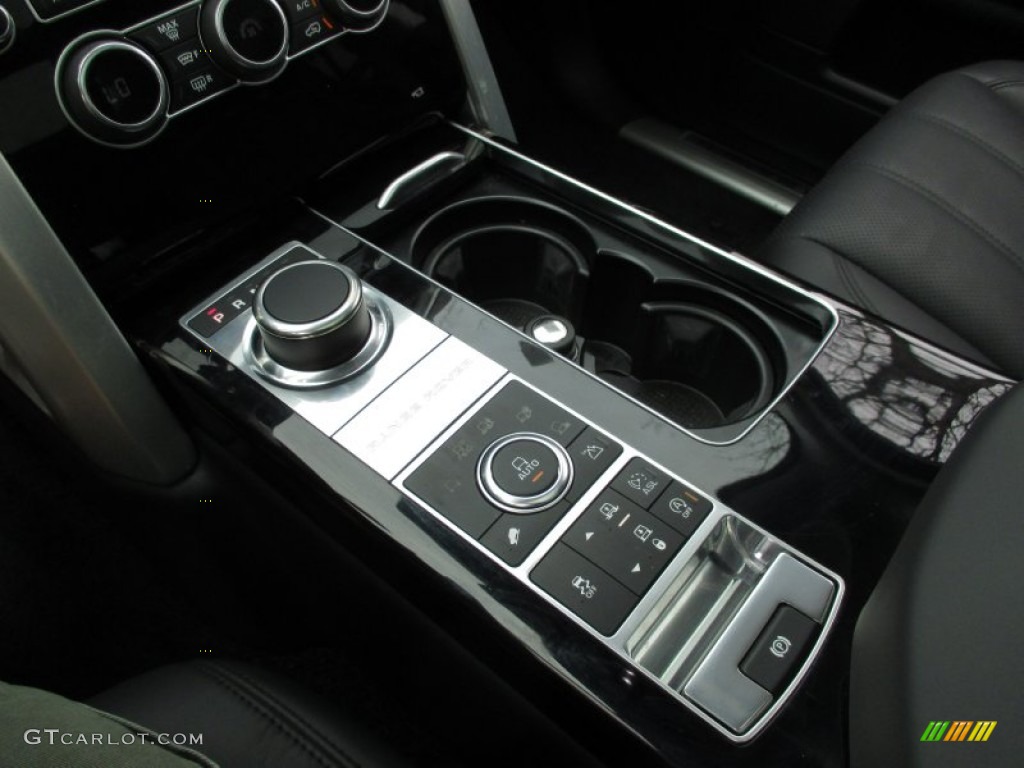 2014 Range Rover Supercharged L - Santorini Black Metallic / Ebony/Ebony photo #15