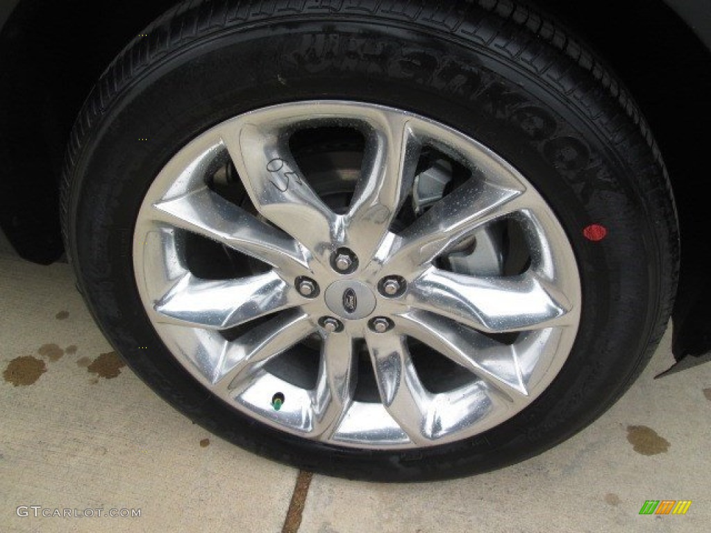 2015 Explorer Limited - White Platinum / Charcoal Black photo #3