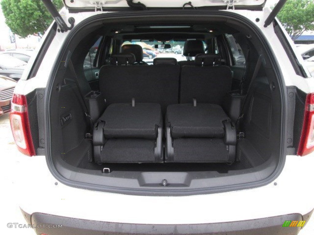 2015 Explorer Limited - White Platinum / Charcoal Black photo #13