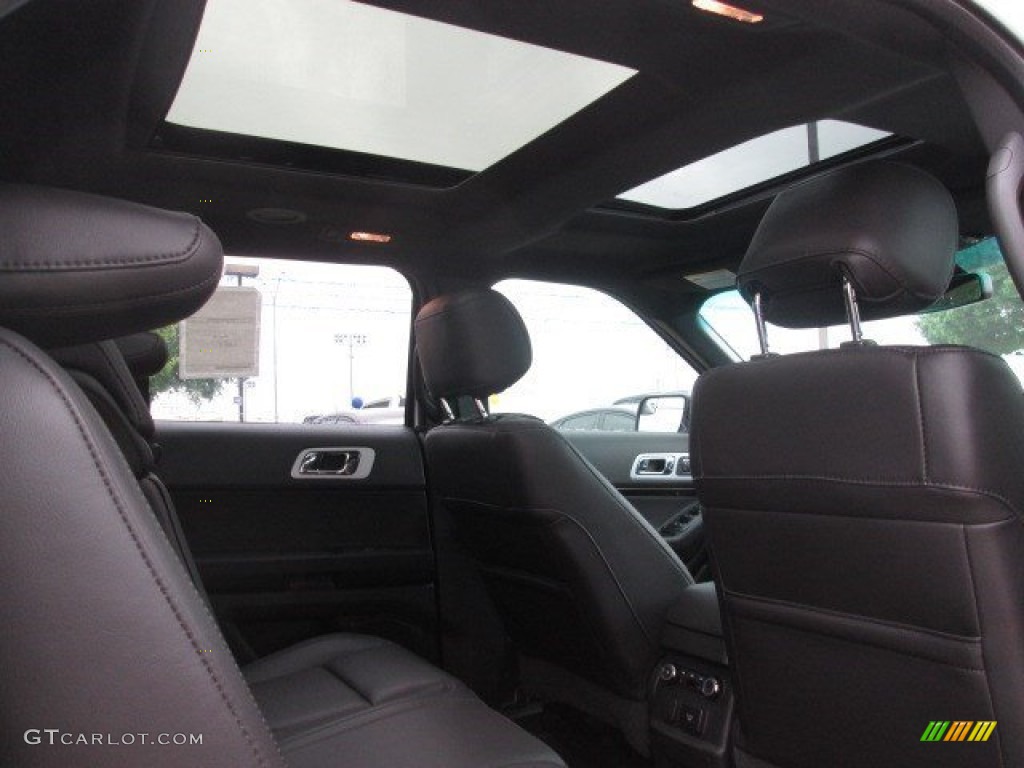 2015 Explorer Limited - White Platinum / Charcoal Black photo #19