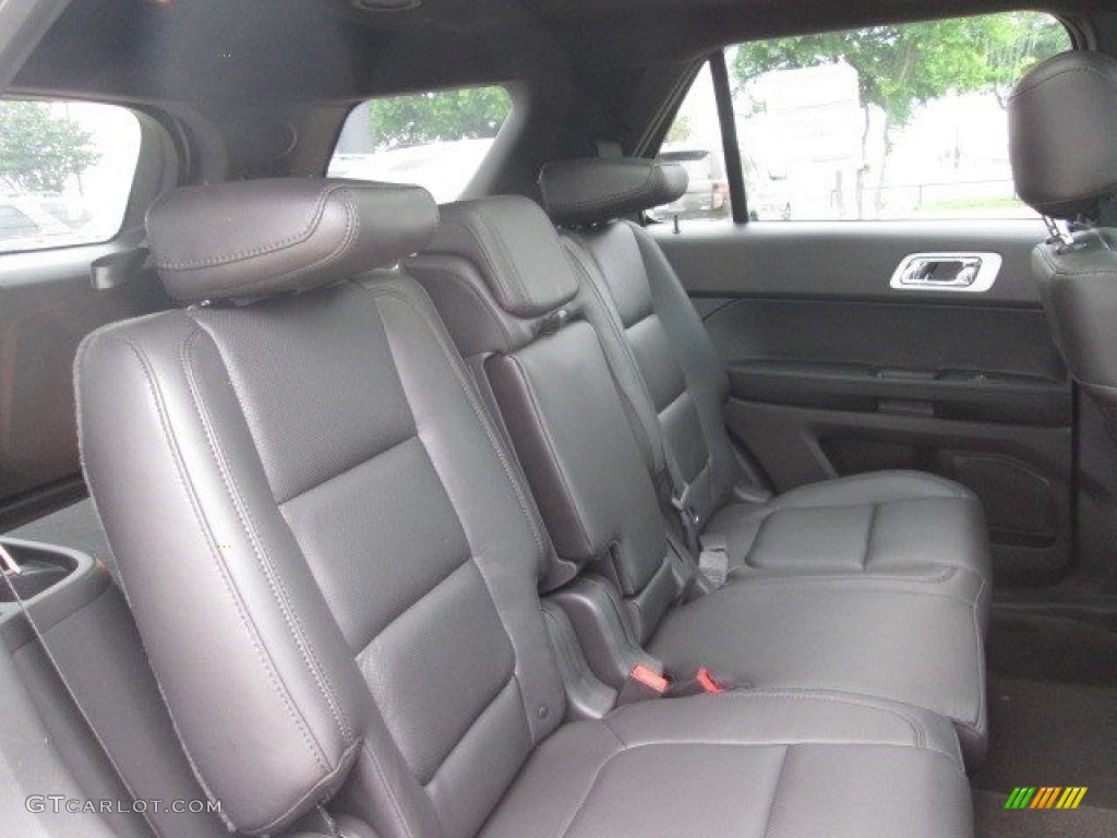 2015 Explorer Limited - White Platinum / Charcoal Black photo #21