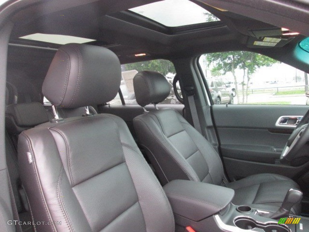 2015 Explorer Limited - White Platinum / Charcoal Black photo #27