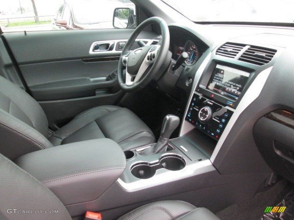 2015 Explorer Limited - White Platinum / Charcoal Black photo #29
