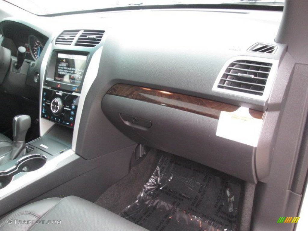 2015 Explorer Limited - White Platinum / Charcoal Black photo #30
