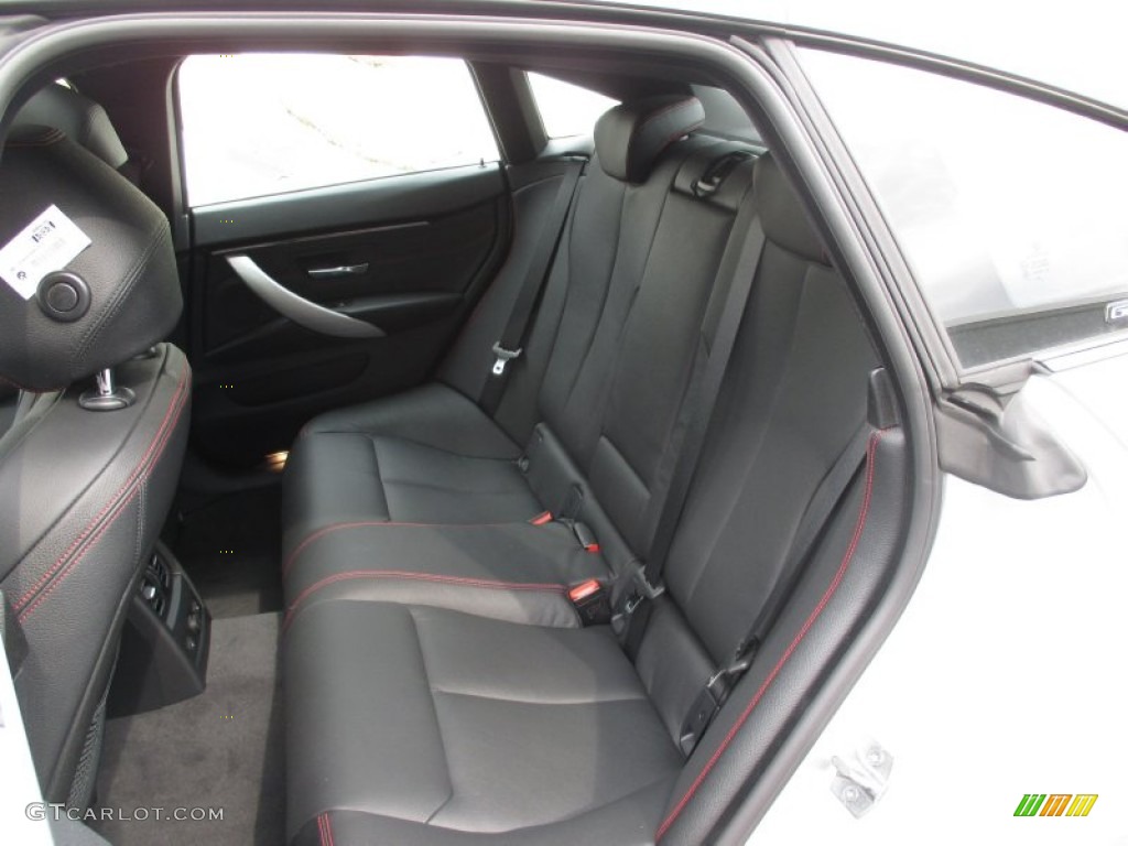 Black Interior 2015 BMW 4 Series 428i xDrive Gran Coupe Photo #102937007