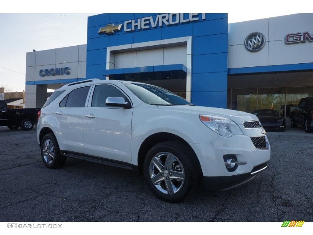 2015 Equinox LTZ - Summit White / Jet Black photo #1