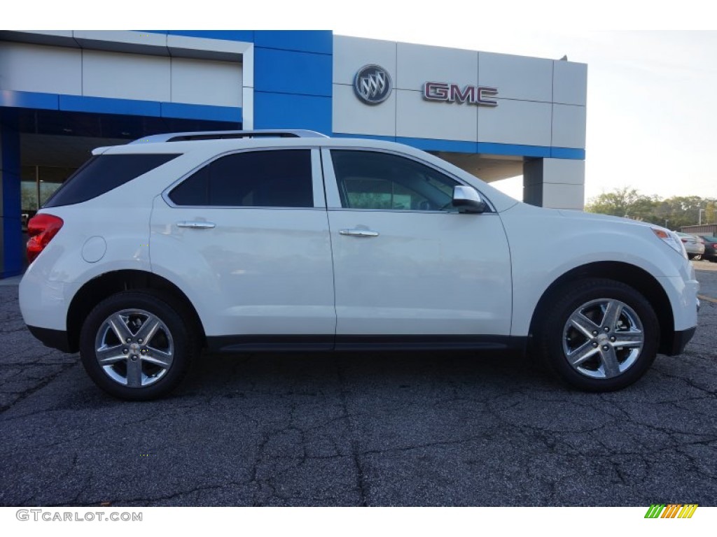 2015 Equinox LTZ - Summit White / Jet Black photo #8