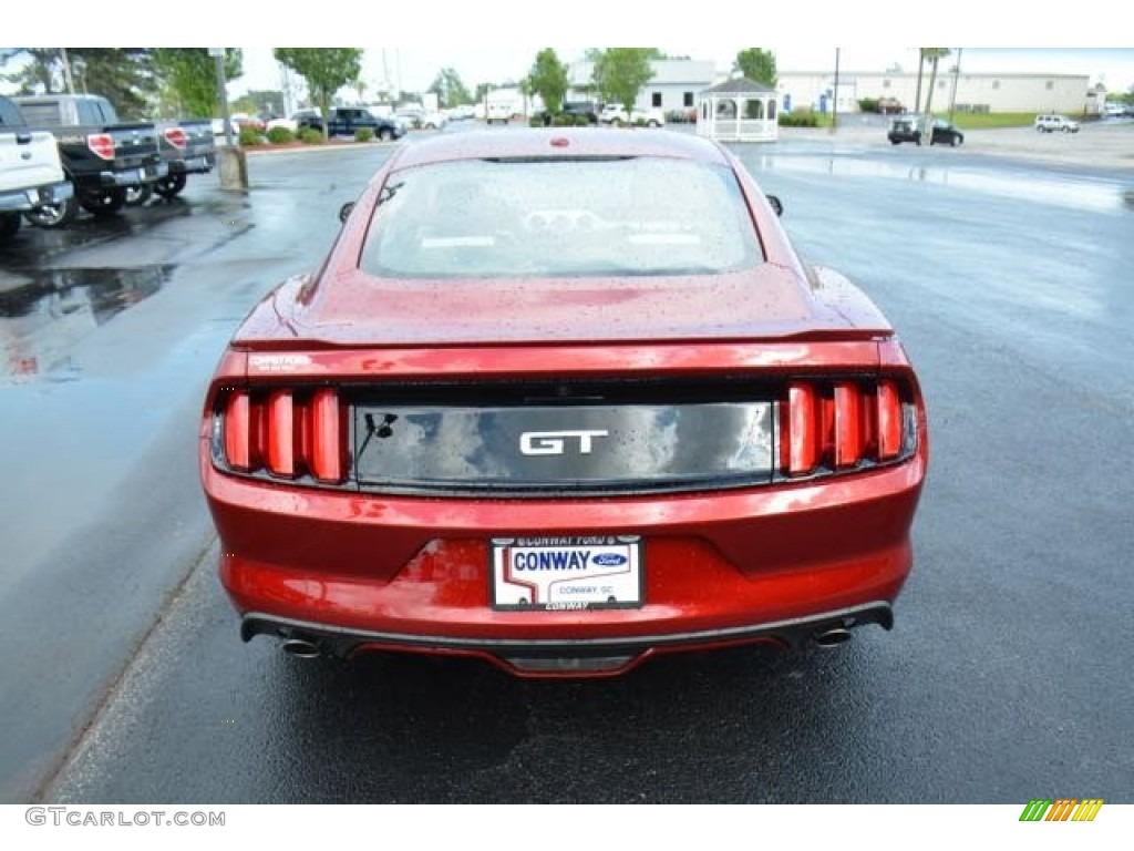 2015 Mustang GT Premium Coupe - Ruby Red Metallic / Ceramic photo #6