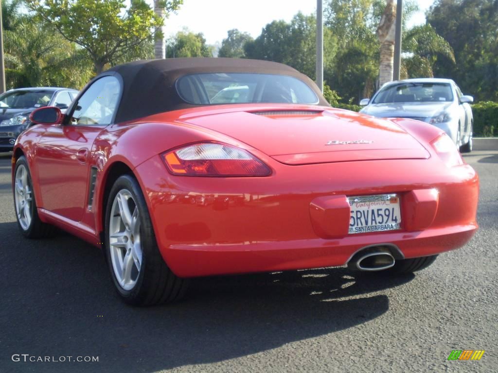 2006 Boxster  - Guards Red / Sand Beige photo #3