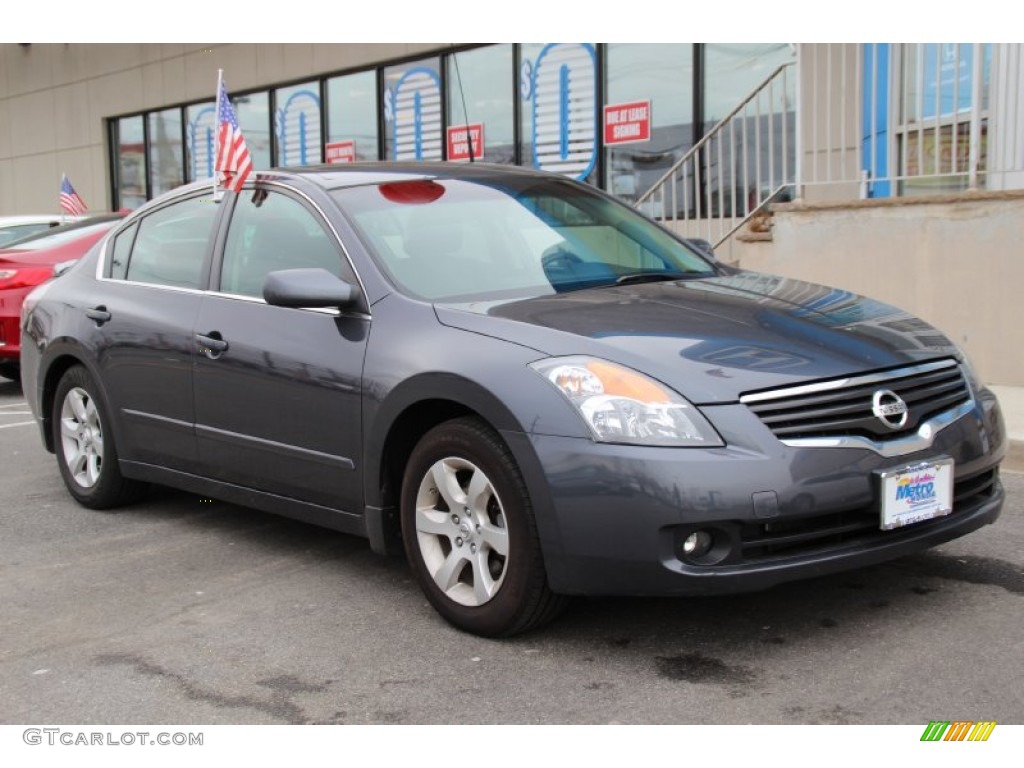2009 Altima 2.5 S - Dark Slate Metallic / Charcoal photo #3
