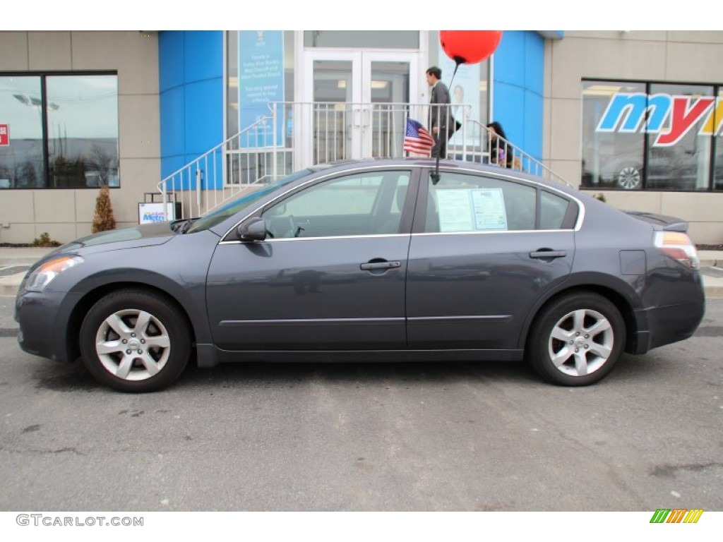 2009 Altima 2.5 S - Dark Slate Metallic / Charcoal photo #7