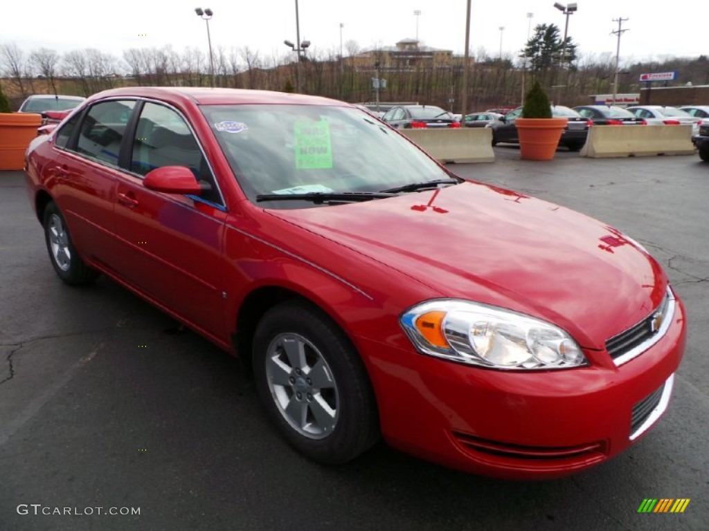 Precision Red 2008 Chevrolet Impala LT Exterior Photo #102938722