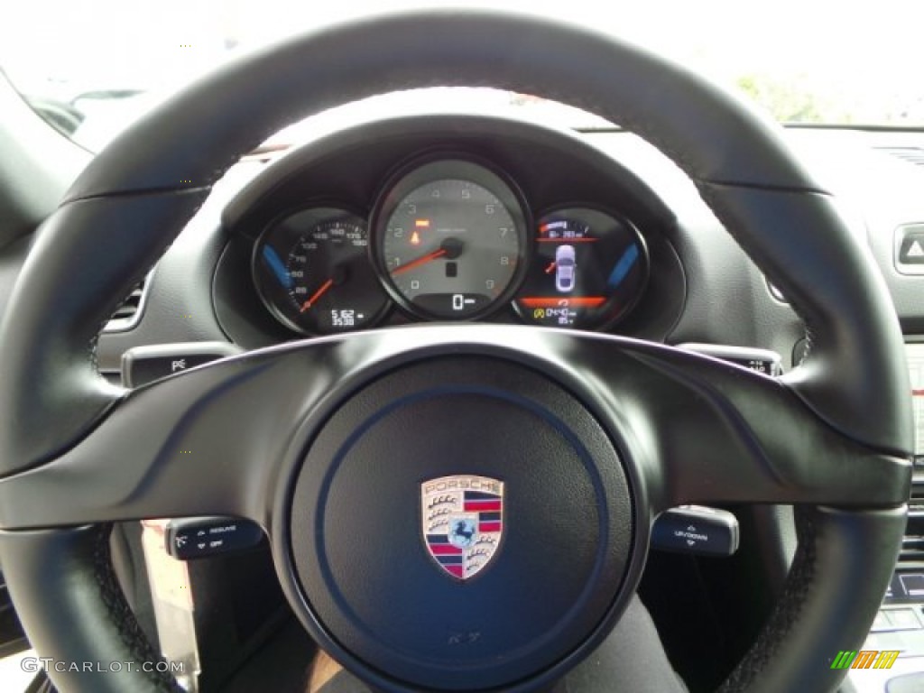 2014 Porsche Cayman S Steering Wheel Photos