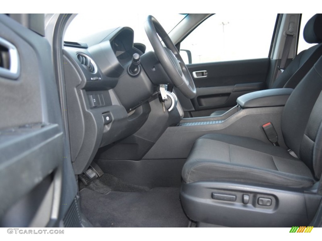 Black Interior 2011 Honda Pilot EX Photo #102939638