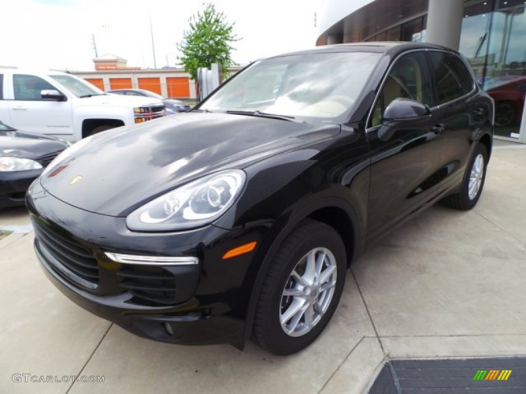 Black 2016 Porsche Cayenne Standard Cayenne Model Exterior Photo #102939767