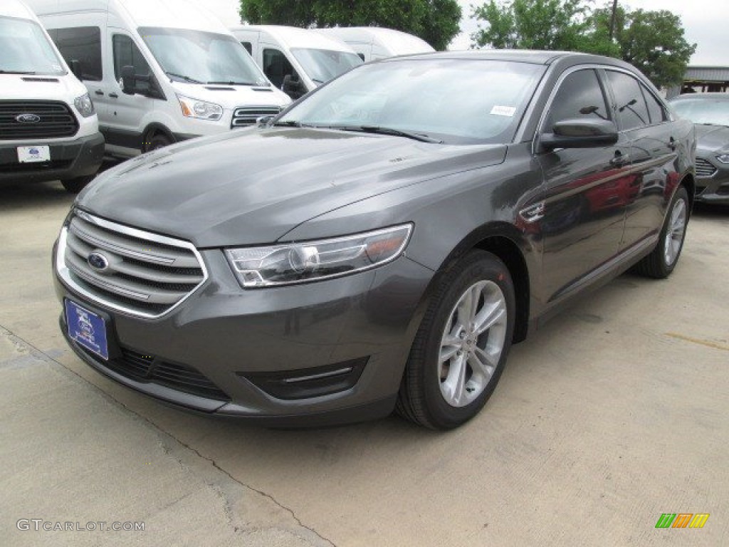 2015 Taurus SEL - Magnetic Metallic / Charcoal Black photo #6