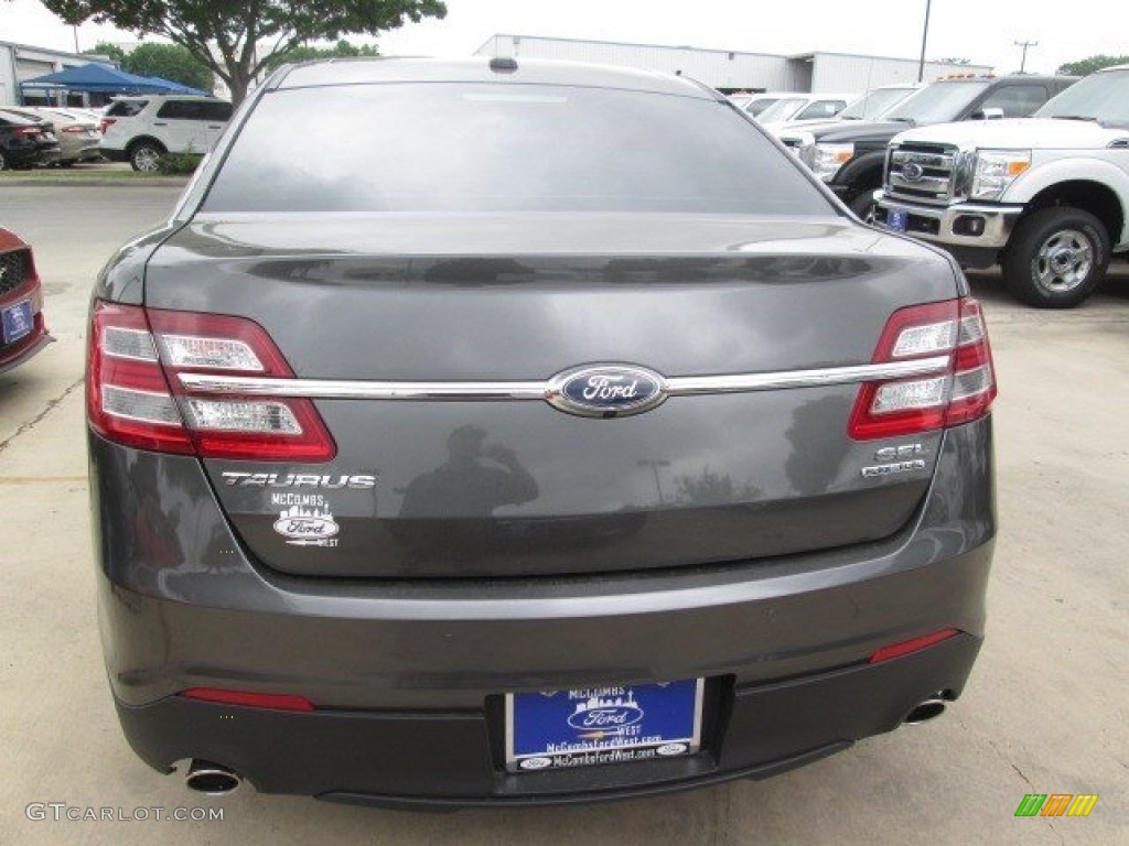 2015 Taurus SEL - Magnetic Metallic / Charcoal Black photo #9