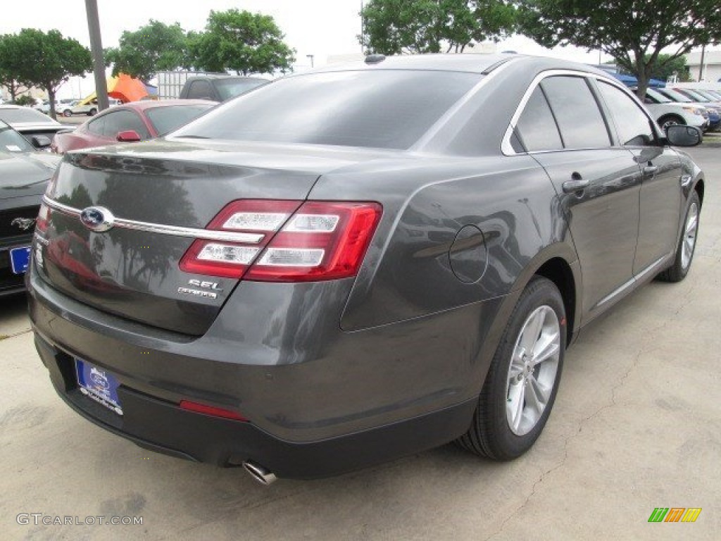 2015 Taurus SEL - Magnetic Metallic / Charcoal Black photo #10