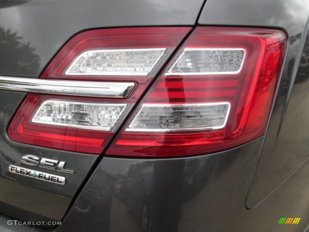 2015 Taurus SEL - Magnetic Metallic / Charcoal Black photo #13
