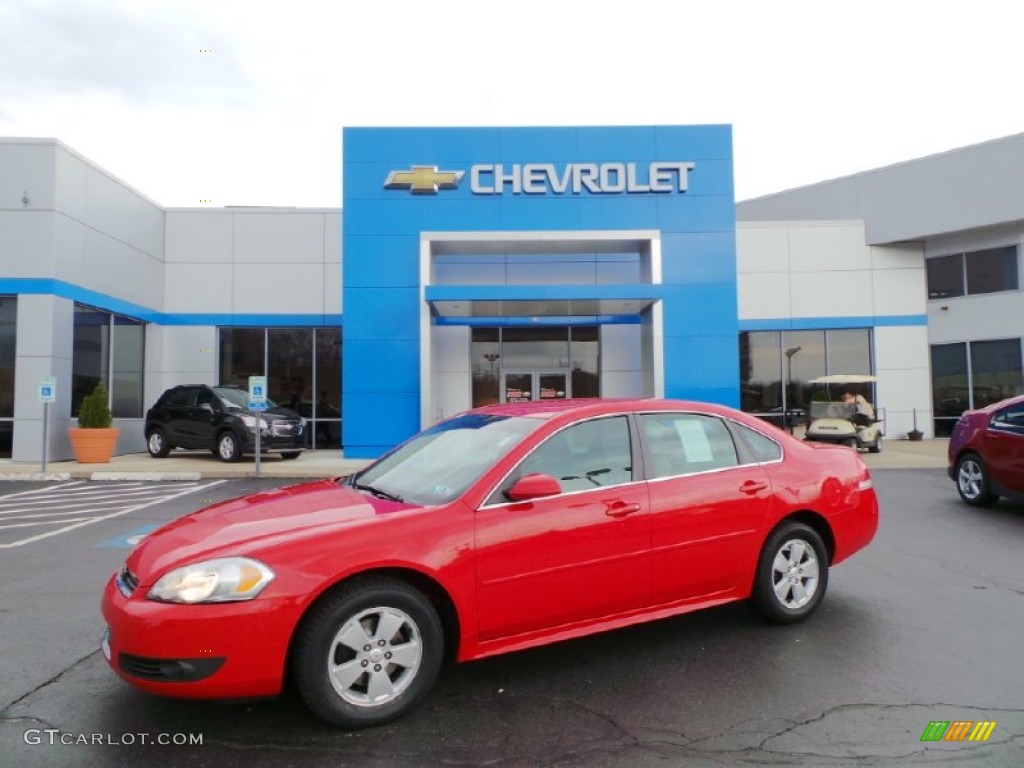 2011 Impala LT - Victory Red / Gray photo #1
