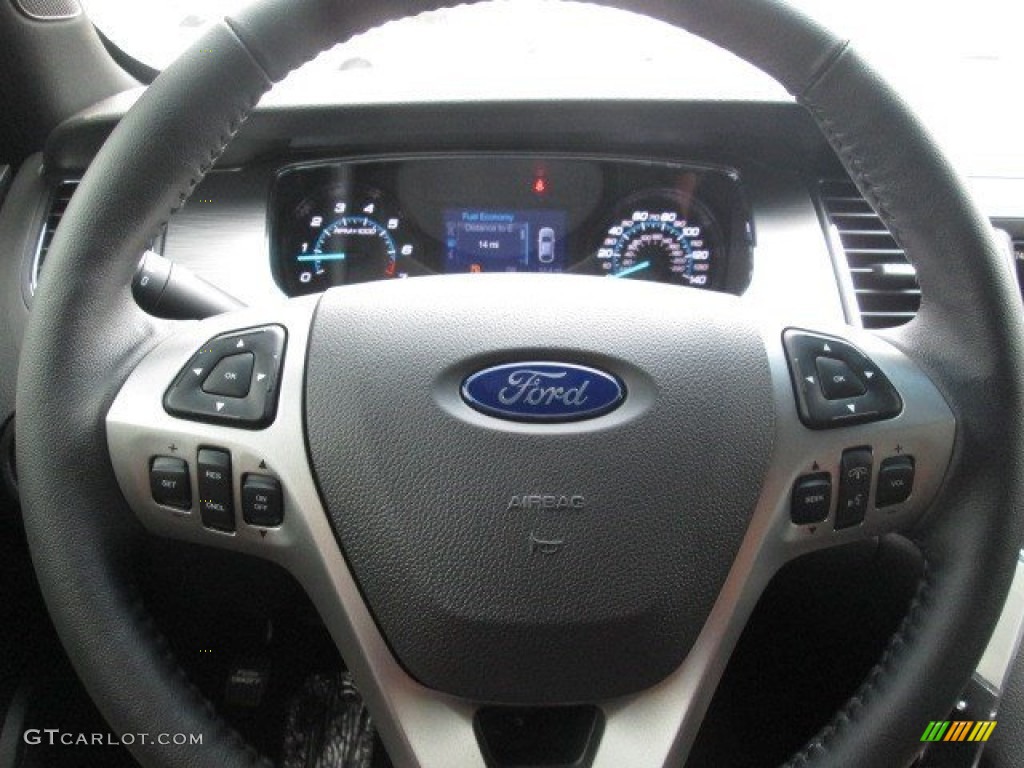 2015 Taurus SEL - Magnetic Metallic / Charcoal Black photo #28