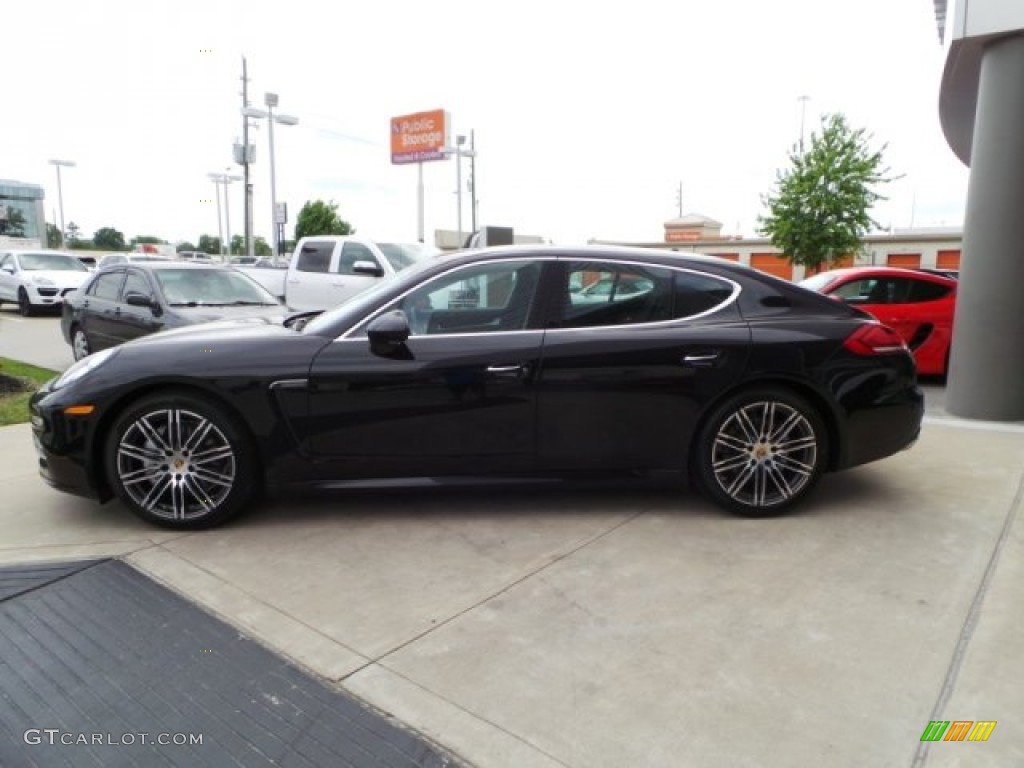 Jet Black Metallic 2015 Porsche Panamera 4S Exterior Photo #102941258