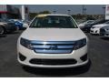 2011 White Suede Ford Fusion SEL V6  photo #31