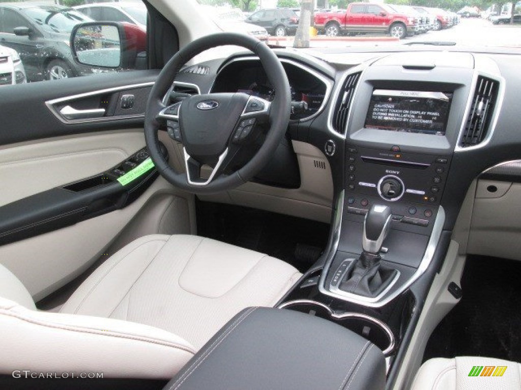 2015 Ford Edge Titanium Ceramic Dashboard Photo #102942458