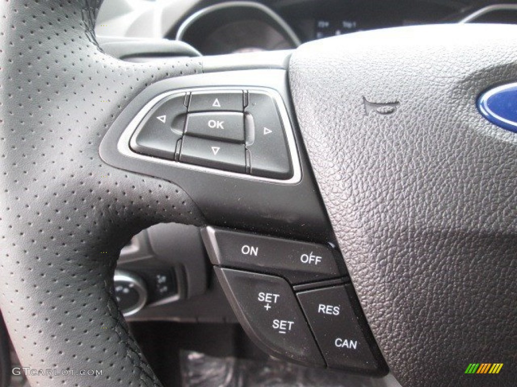 2015 Focus ST Hatchback - Magnetic Metallic / ST Charcoal Black Recaro Sport Seats photo #33