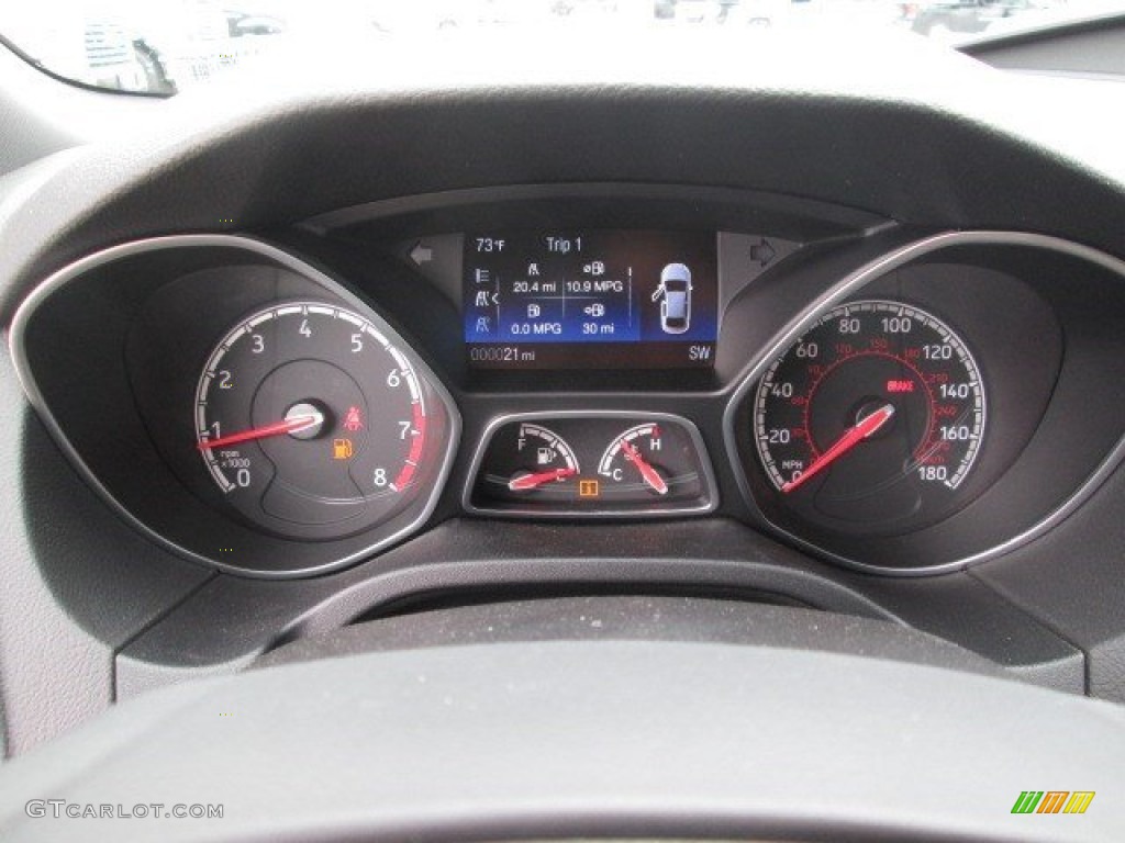 2015 Ford Focus ST Hatchback Gauges Photo #102943802