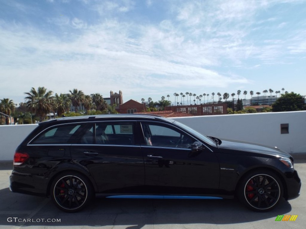 Black 2015 Mercedes-Benz E 63 AMG S 4Matic Wagon Exterior Photo #102943808